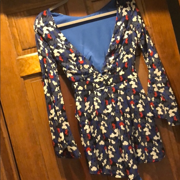 Glamorous Low Back Floral Romper - Picture 4 of 7